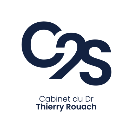 Logo cabinet dentaire C2S Dr Thierry Rouach chirurgien-dentiste Paris 8e